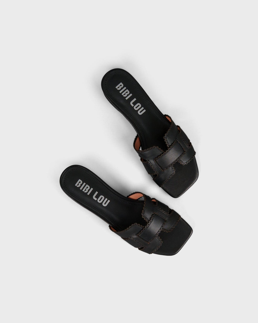 Holly Flat Sandal Black