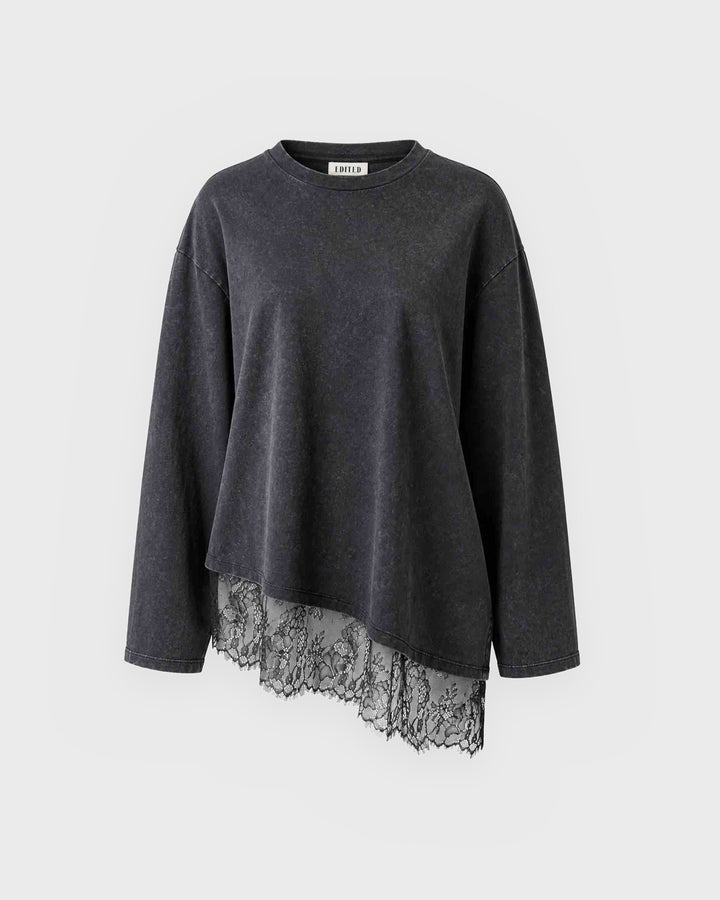 EDITED Longsleeve Kimber Longsleeve Black Acid Wash