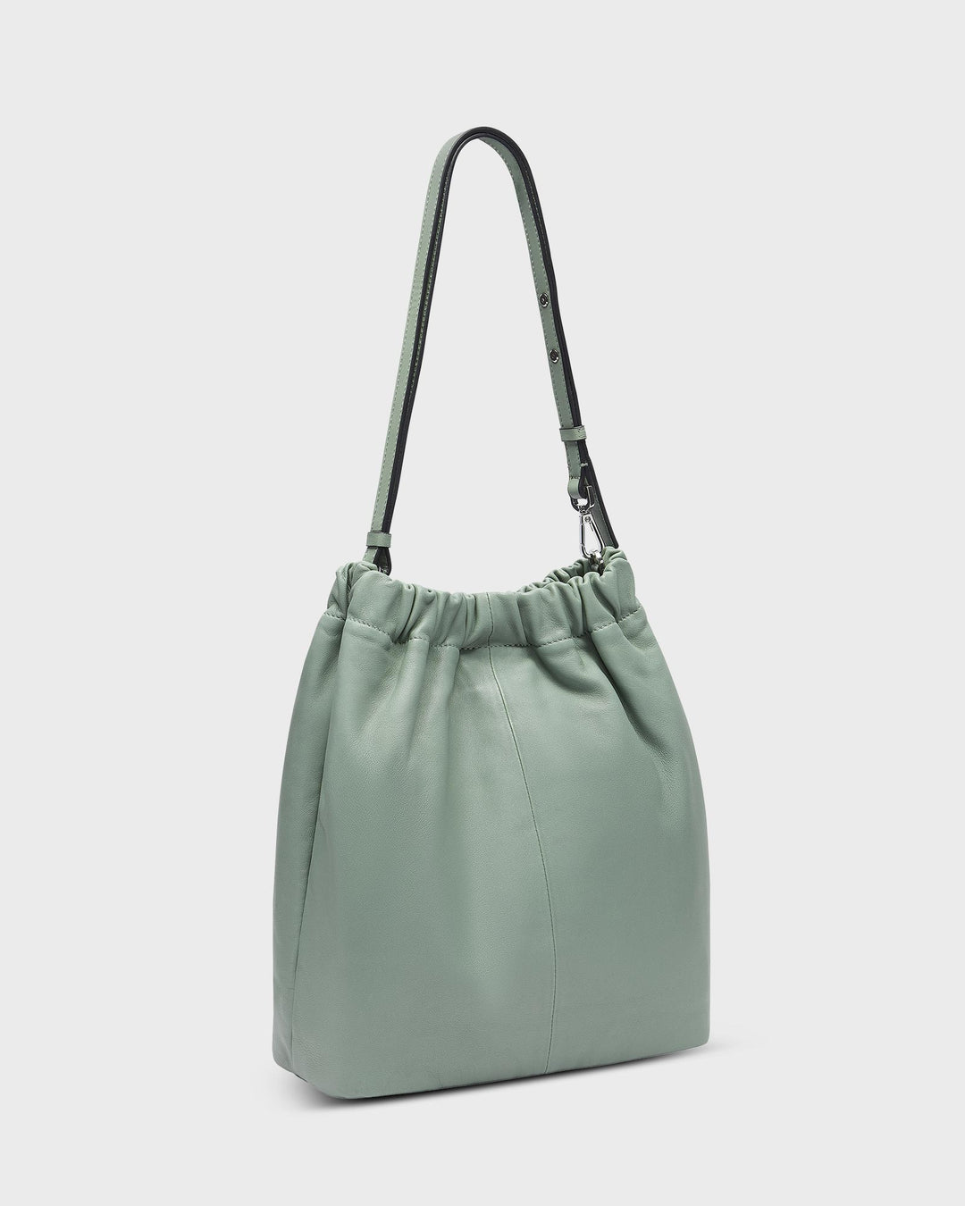 Ruffle Hobo M Forest Green