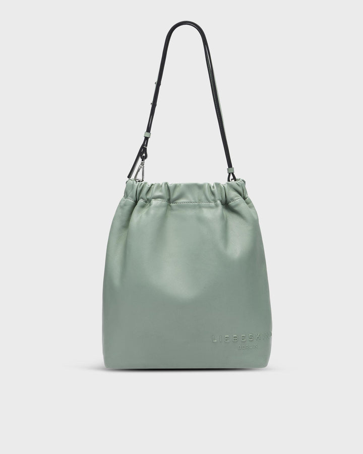Ruffle Hobo M Forest Green