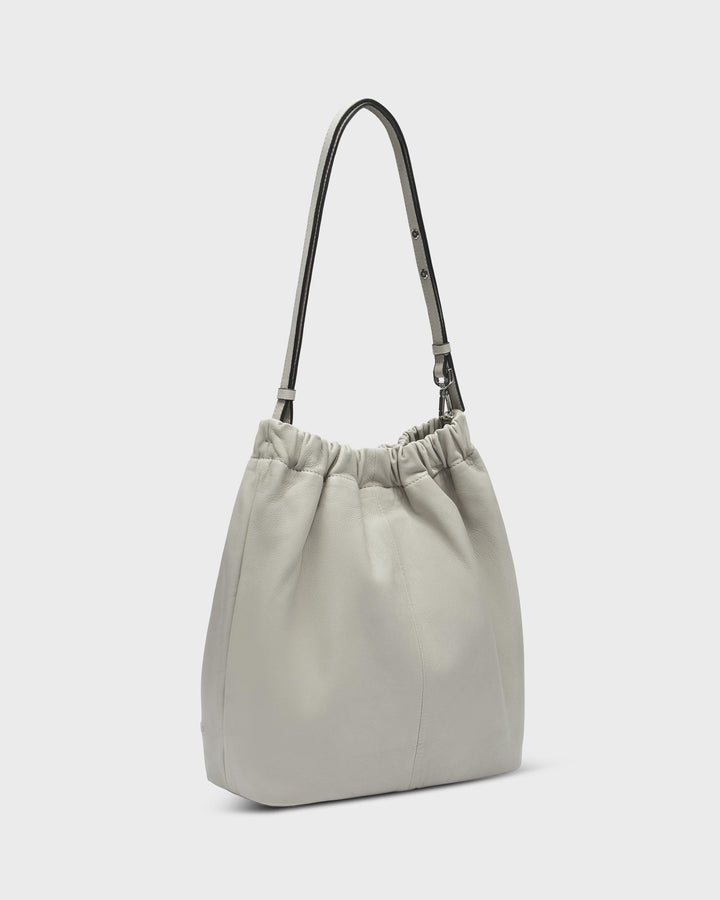 Ruffle Hobo M Milk