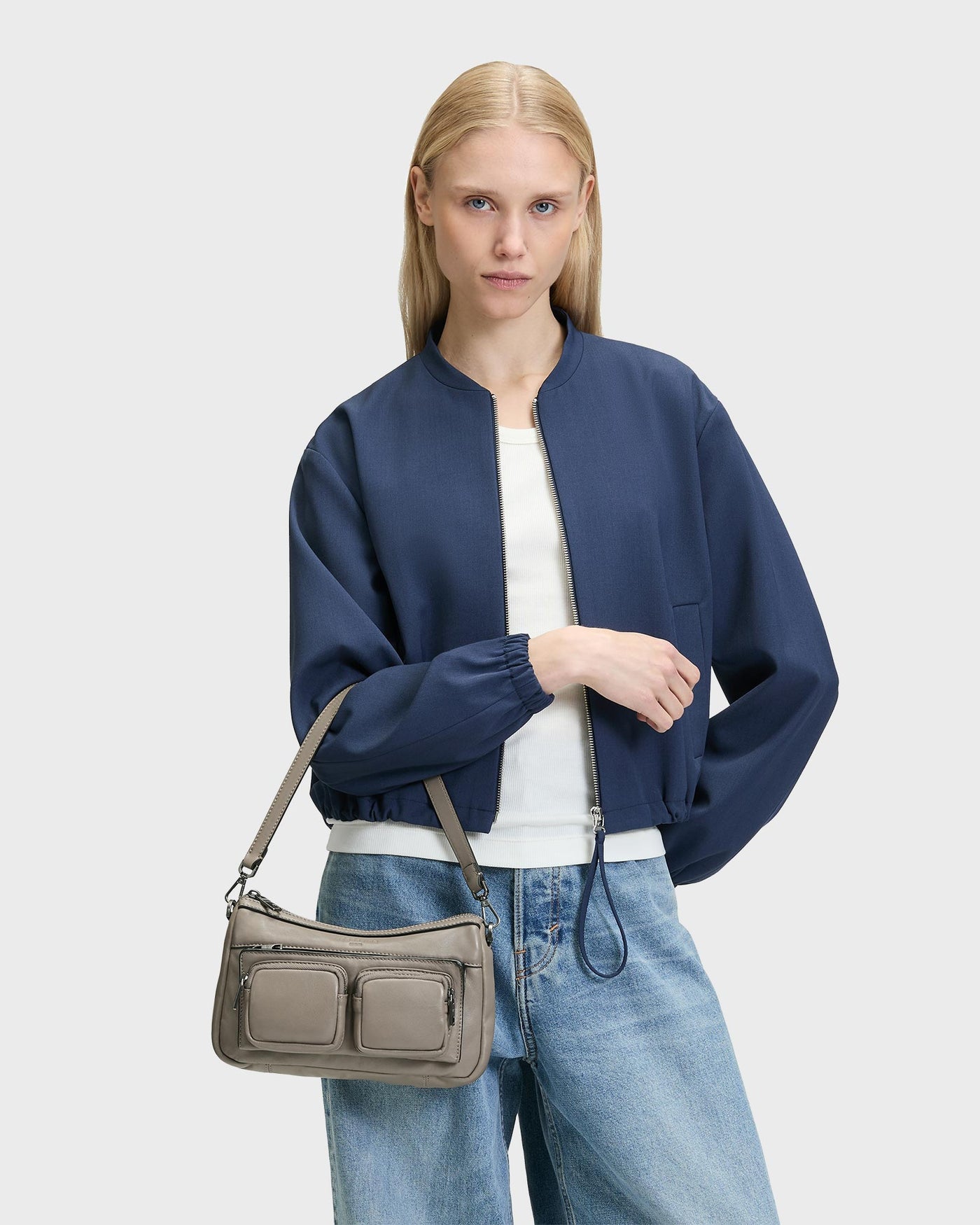 Maia Sheep Neutral Hobo S Neutral Gray myMEID