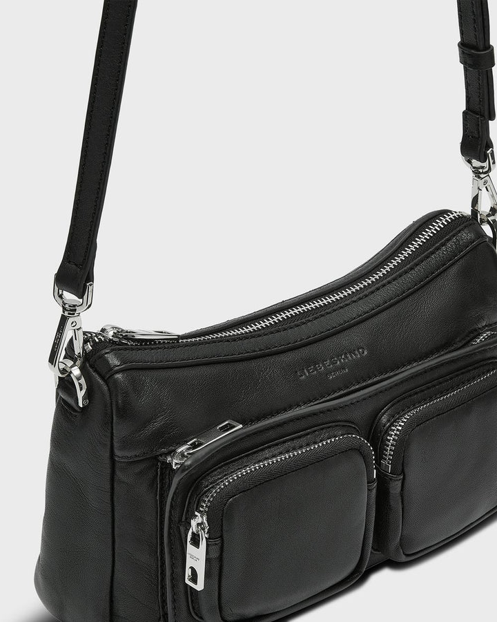 Maia Sheep Neutral Hobo S Black