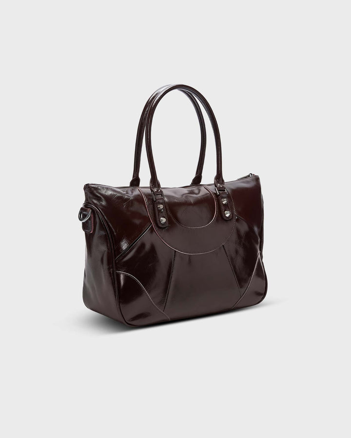 Esther Satchel M Burgundy