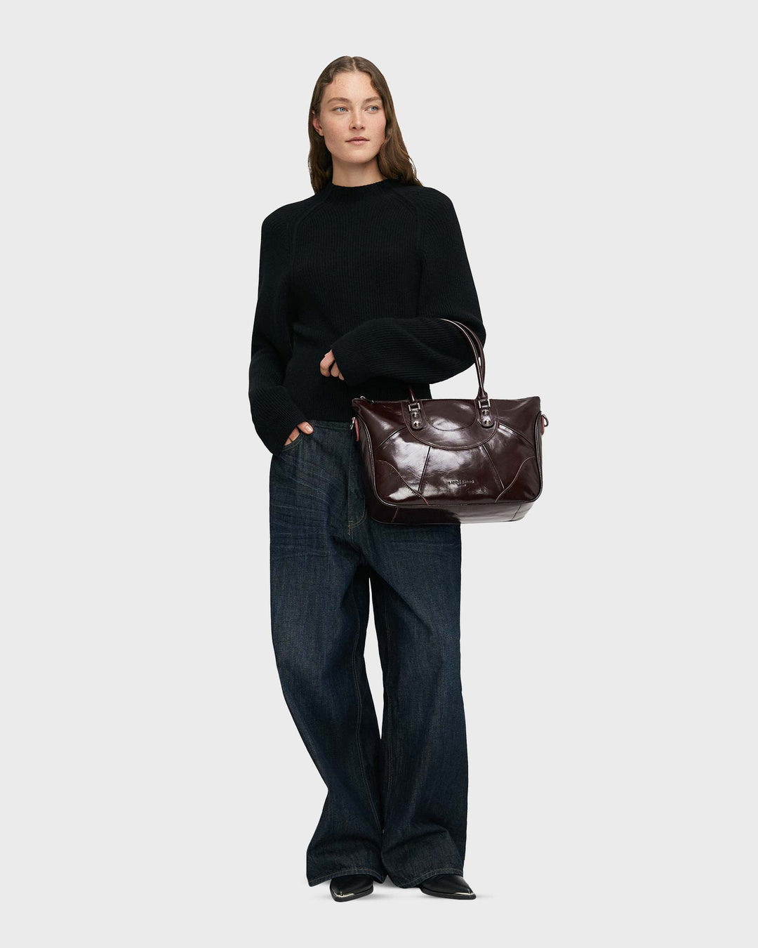 Esther Satchel M Burgundy