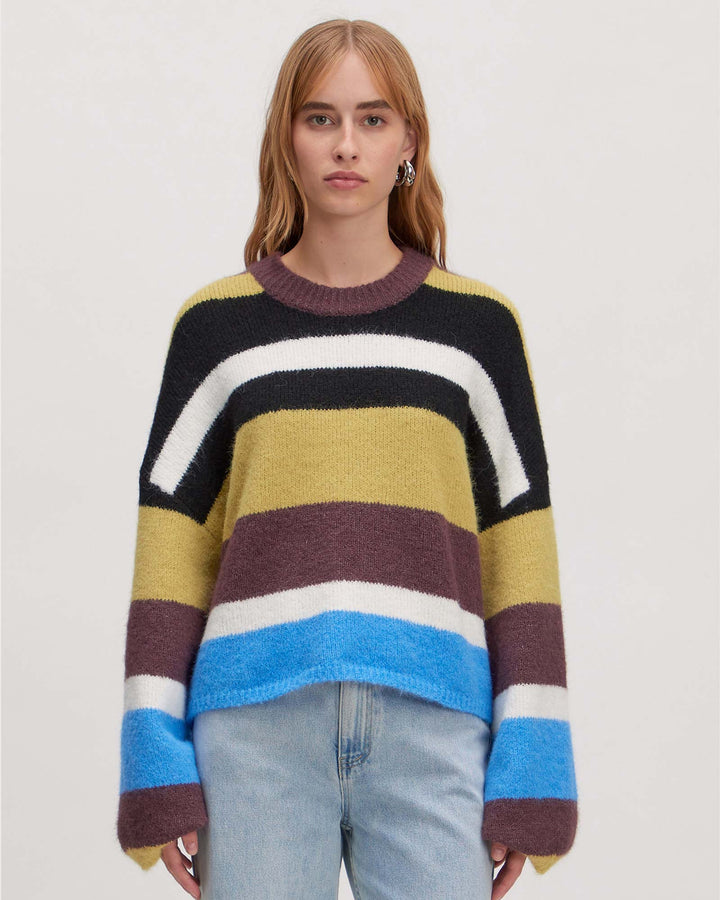 Lainey Jumper Multi Stripe