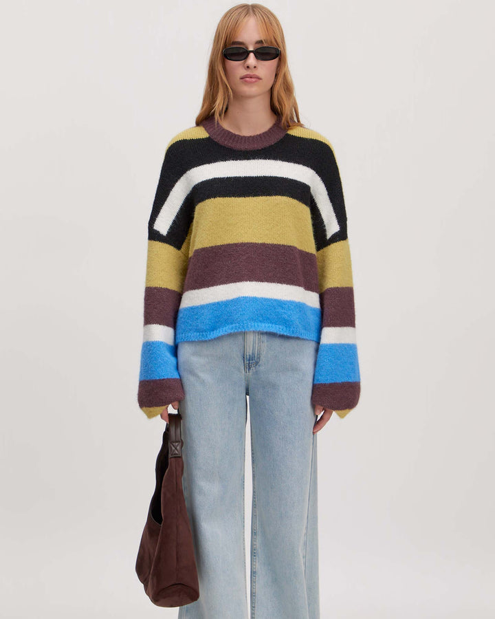 Lainey Jumper Multi Stripe