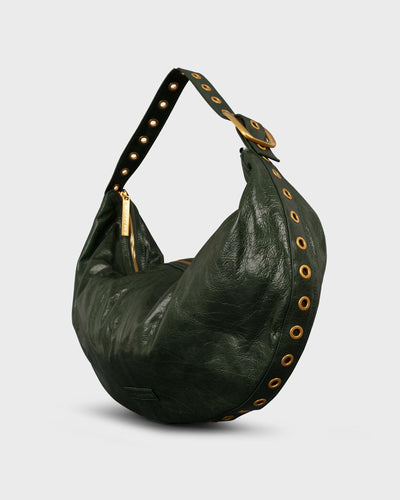 Les Visionnaires Handtasche Enya Rivets Forest Green myMEID