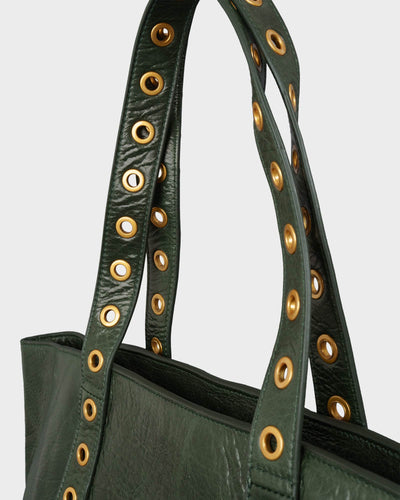 Les Visionnaires Handtasche Elaine Rivets Forest Green myMEID