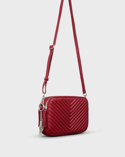 Les Visionnaires Tasche Lola Quilting Dark Mulberry myMEID