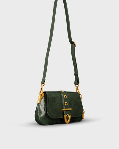 Les Visionnaires Tasche Luna Rivets Forest Green myMEID
