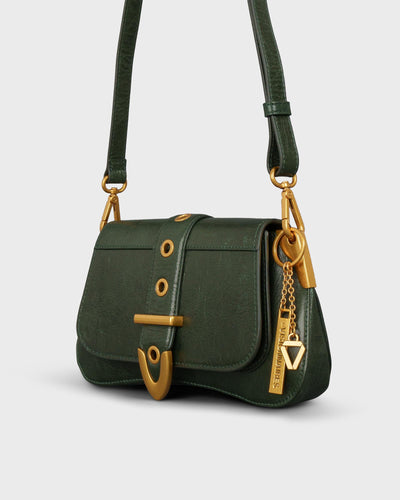 Les Visionnaires Tasche Luna Rivets Forest Green myMEID
