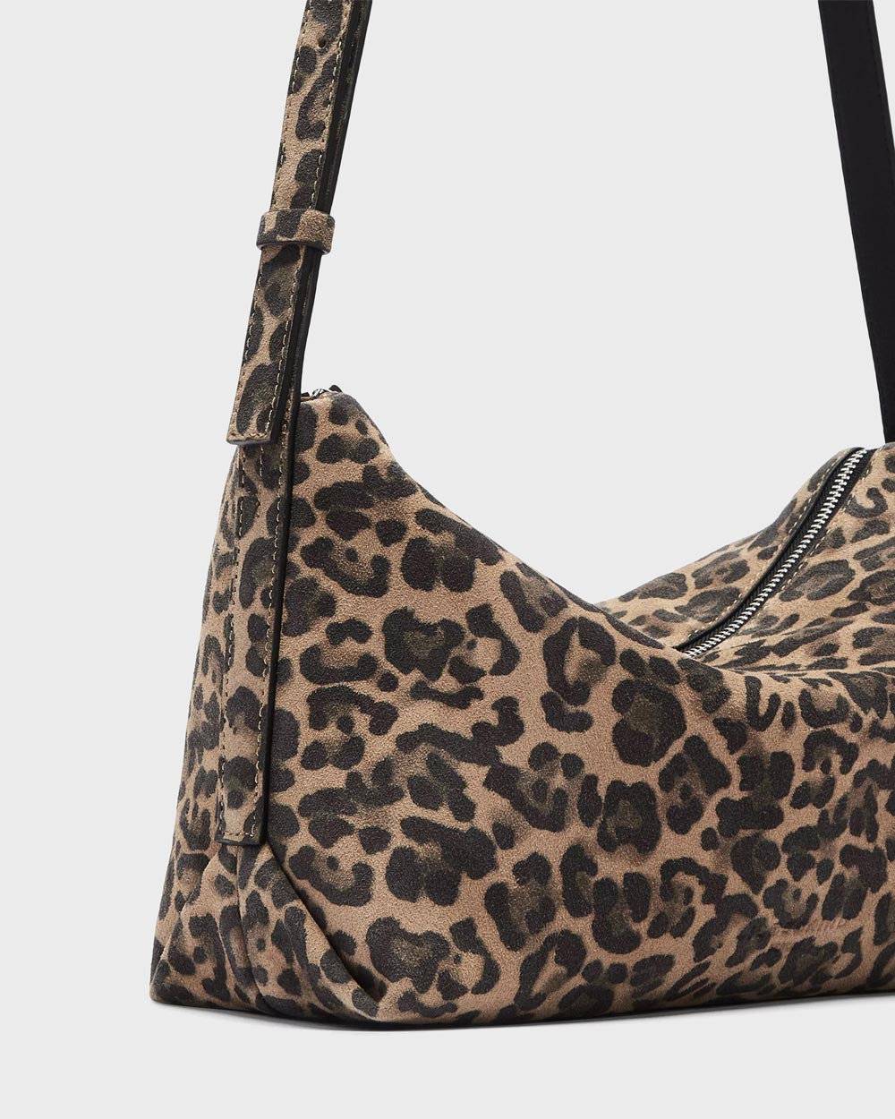 Elvira Leo Suede Crossbody M Leo