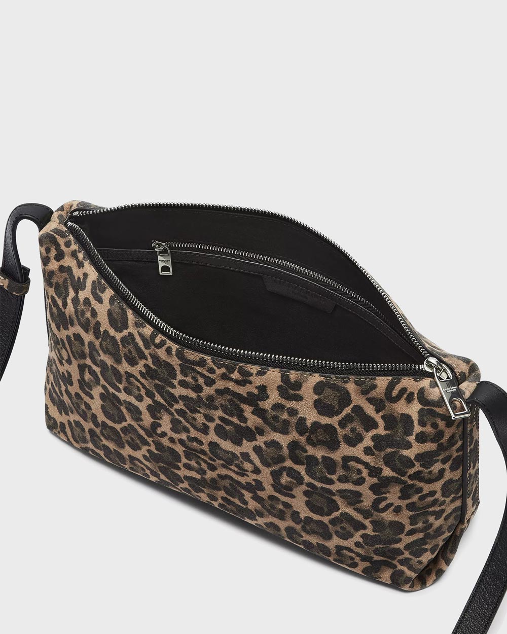 Elvira Leo Suede Crossbody M Leo