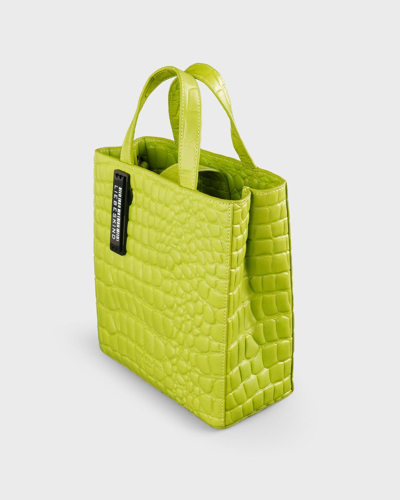 Liebeskind Berlin Tasche Paper Bag S Kroko Neon Garden myMEID