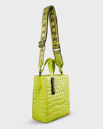 Paper Bag S Croco Neon Garden myMEID