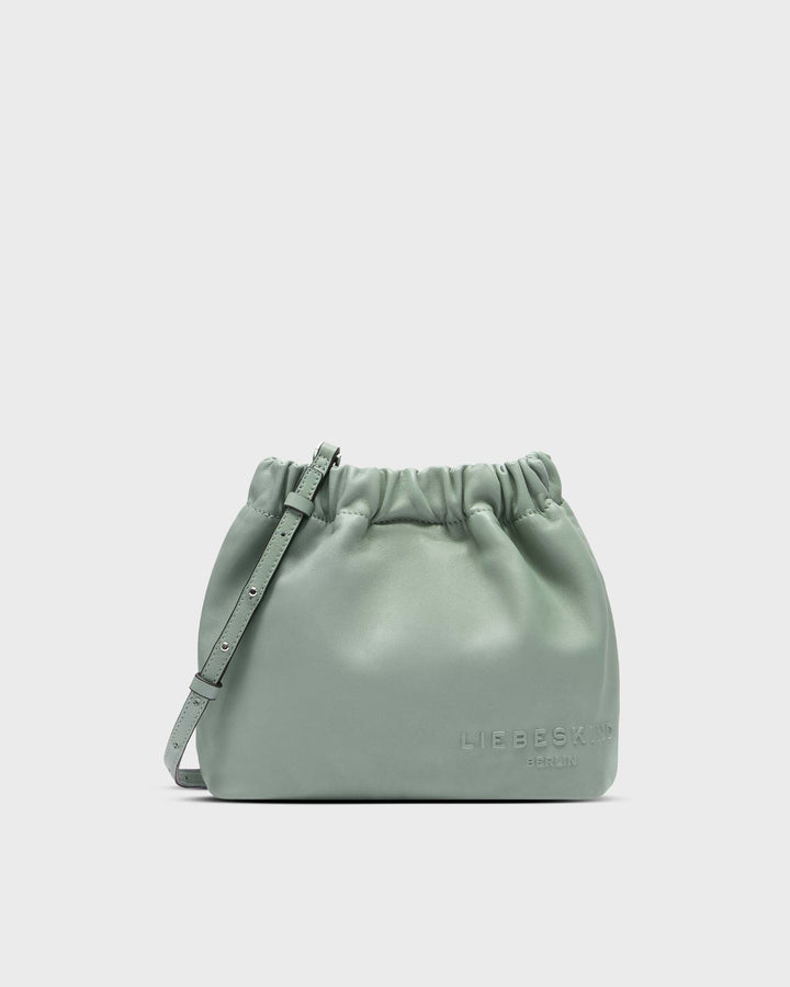 Ruffle Hobo S Forest Green