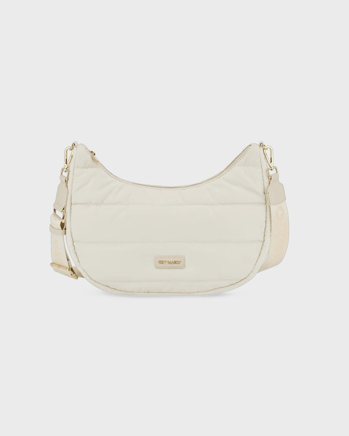 HEY MARLY Lifetime Buddy M Crema Handtasche