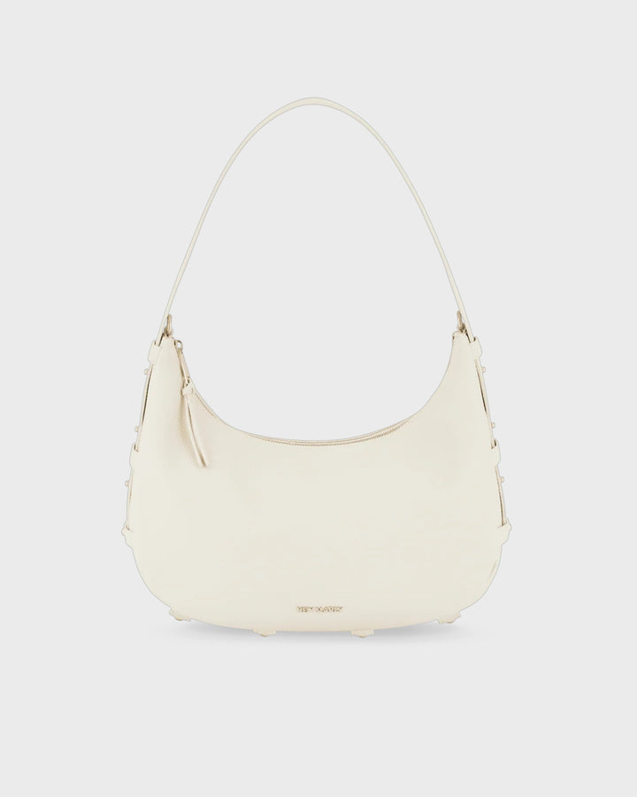 HEY MARLY Lifetime Sister M Crema Handtasche