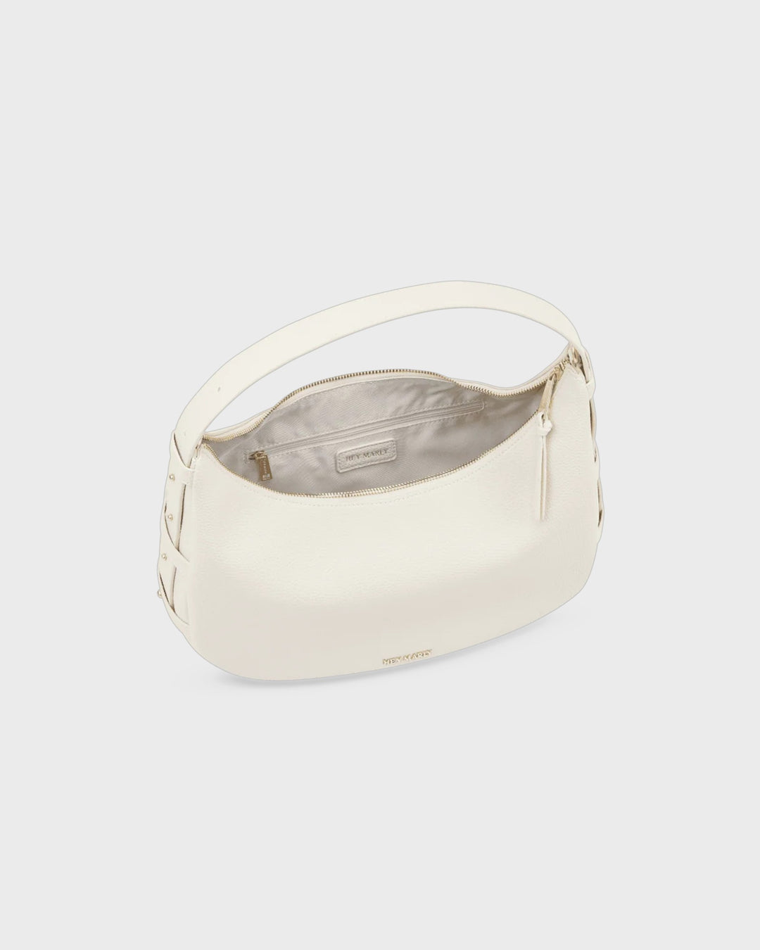 HEY MARLY Lifetime Sister M Crema Handtasche
