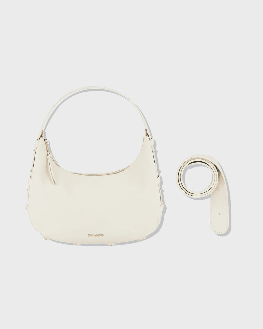 HEY MARLY Lifetime Sister M Crema Handtasche