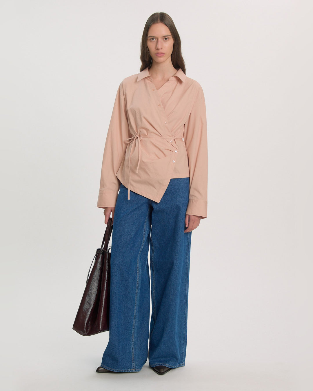 EDITED Bluse Lillith Blouse Dusty Rose – Bild 3