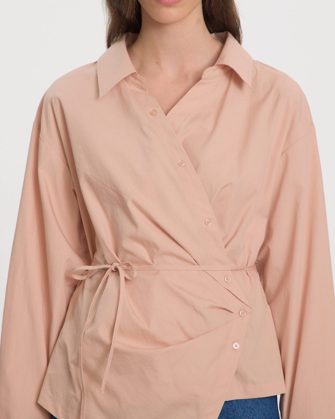 EDITED Bluse Lillith Blouse Dusty Rose – Bild 4