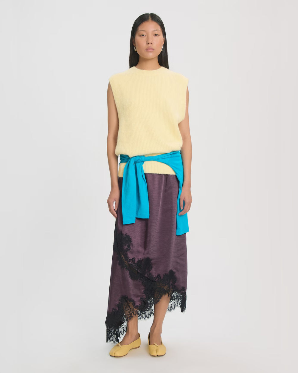 EDITED Rock Lucille Skirt Plum Perfect – Bild 2