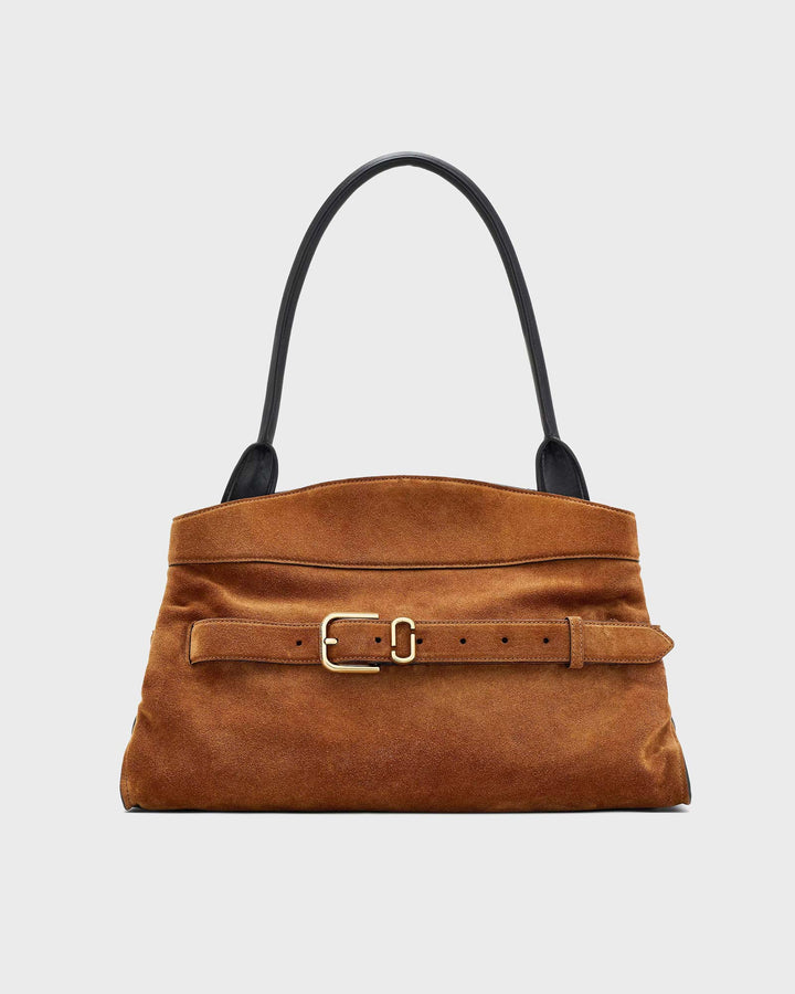 The Suede Dakota Satchel Copper