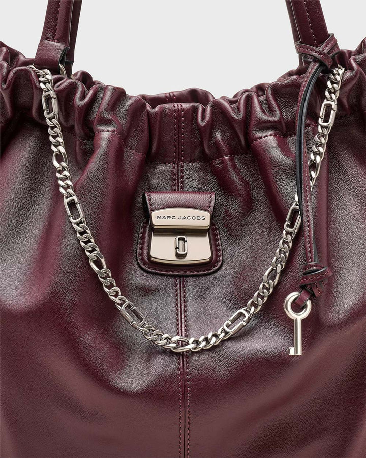 The Cristina Tote Dark Plum
