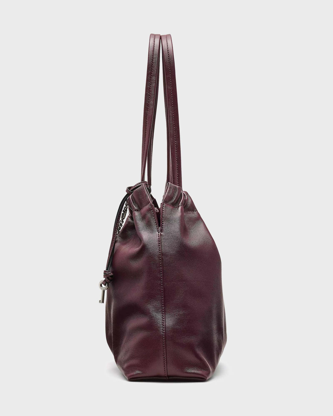 The Cristina Tote Dark Plum