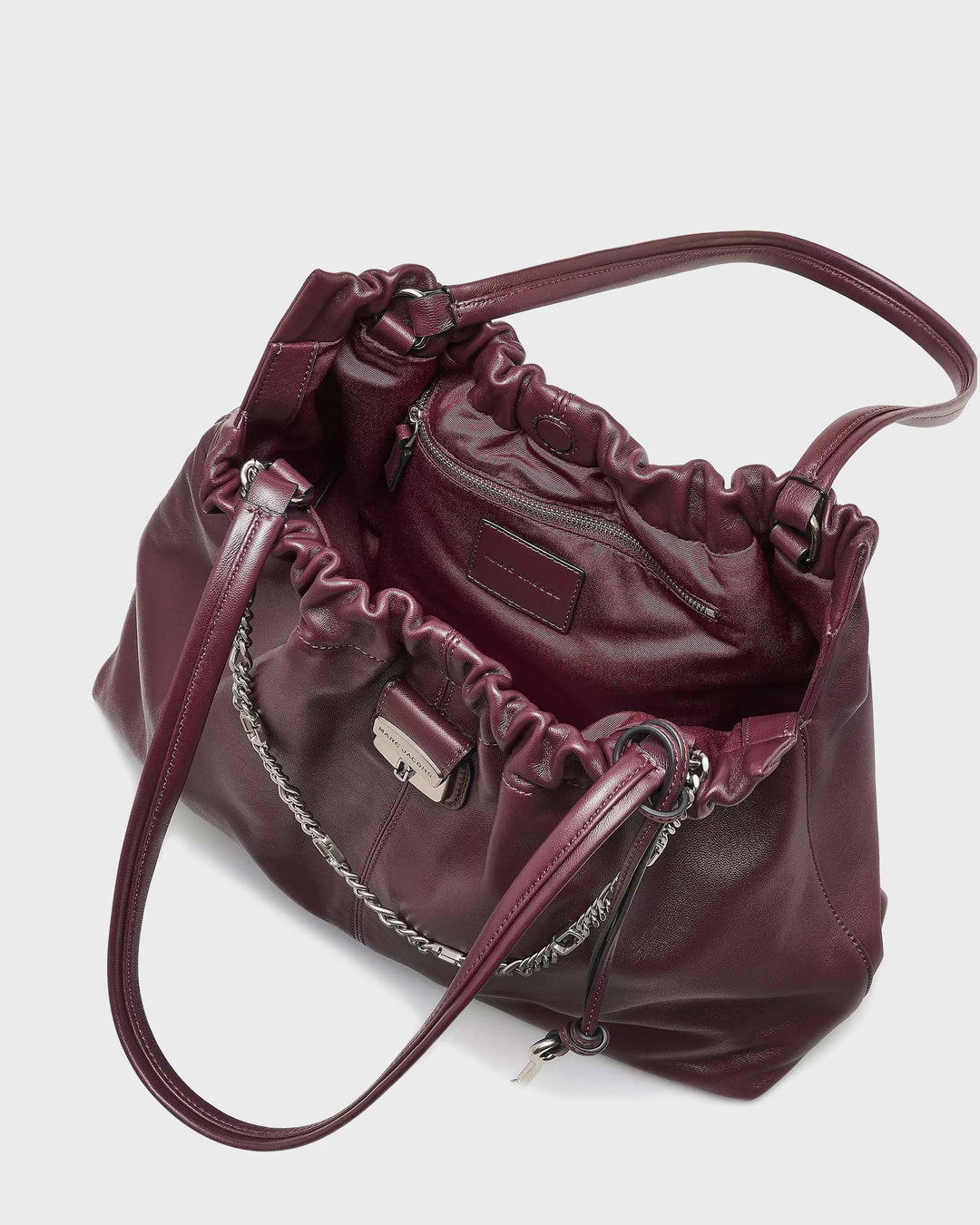 The Cristina Tote Dark Plum