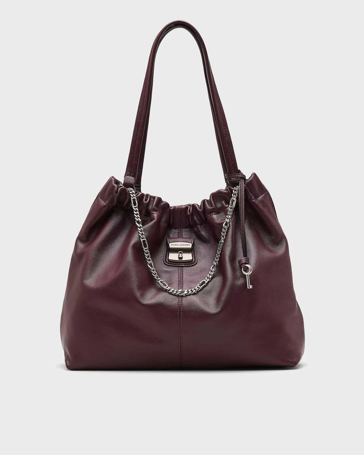 The Cristina Tote Dark Plum