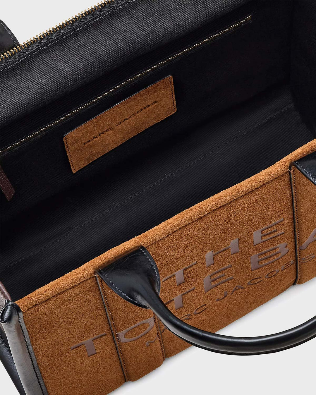 The Suede Medium Tote Bag Copper