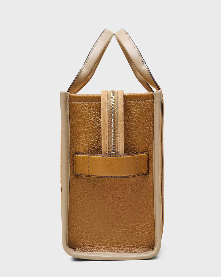 The Suede Medium Tote Bag Sahara
