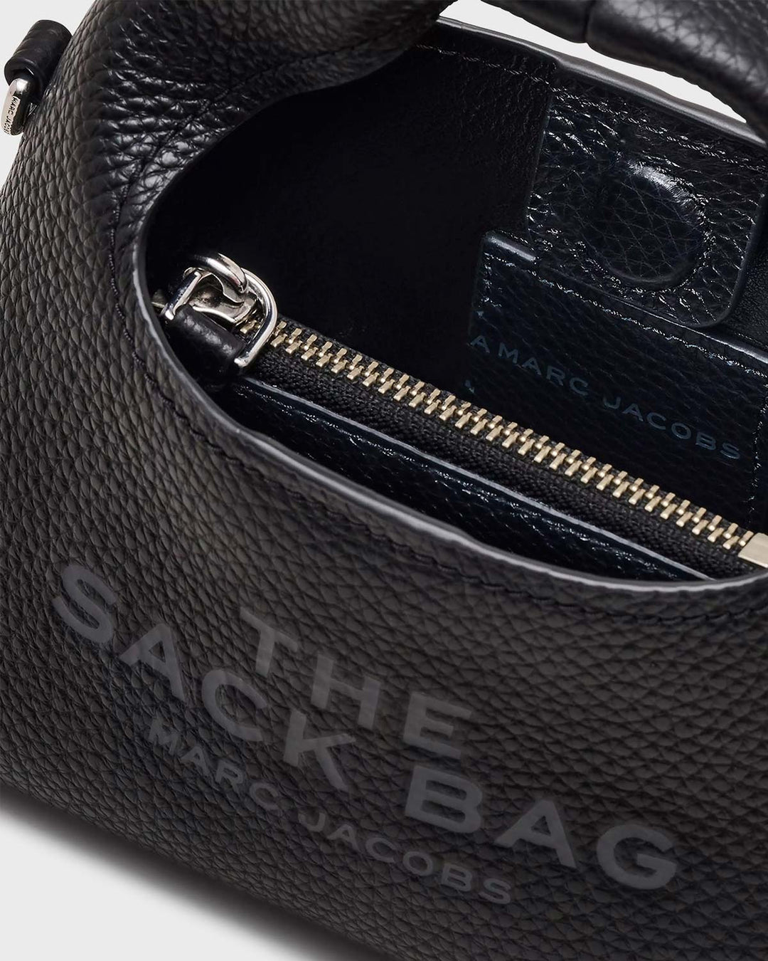 The Micro Crossbody Sack Black
