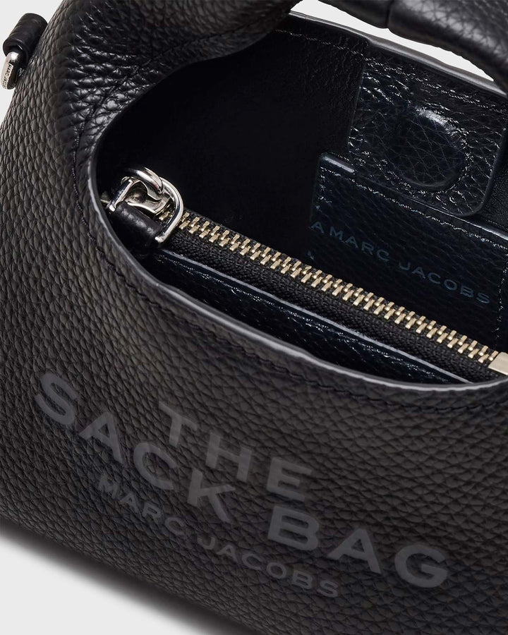 The Micro Crossbody Sack Black