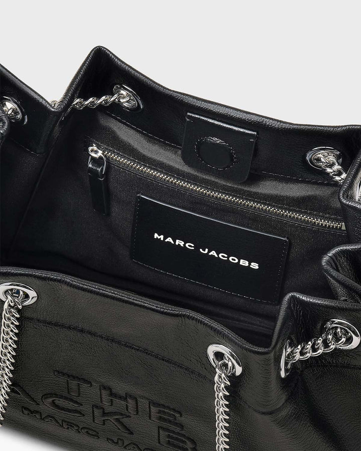 The Small Chain Sack Bag Black