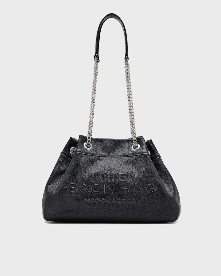 The Small Chain Sack Bag Black