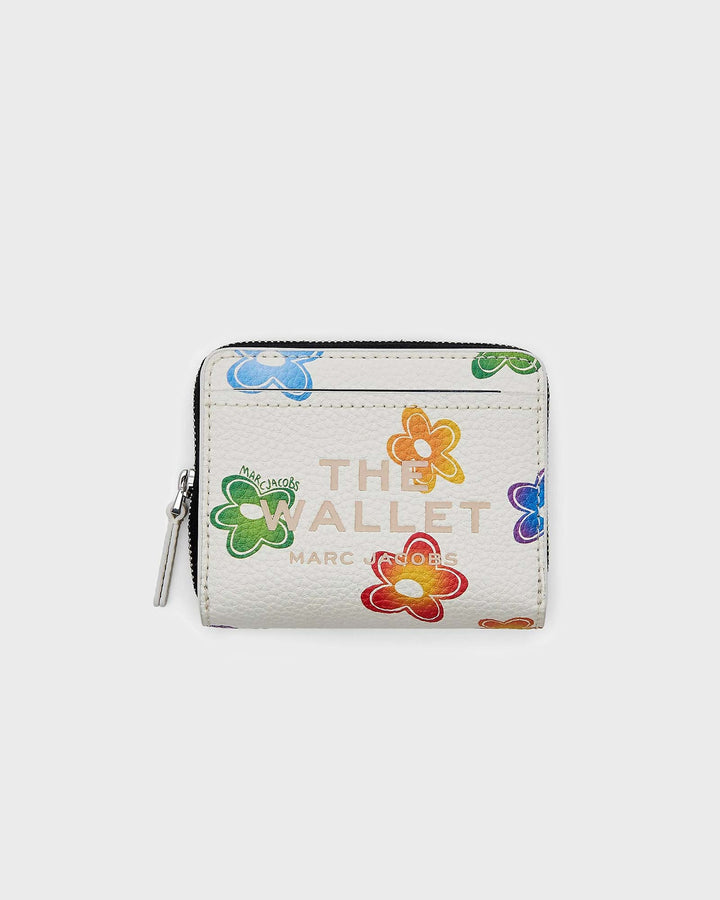 The Wild Daisy Mini Compact Wallet White M