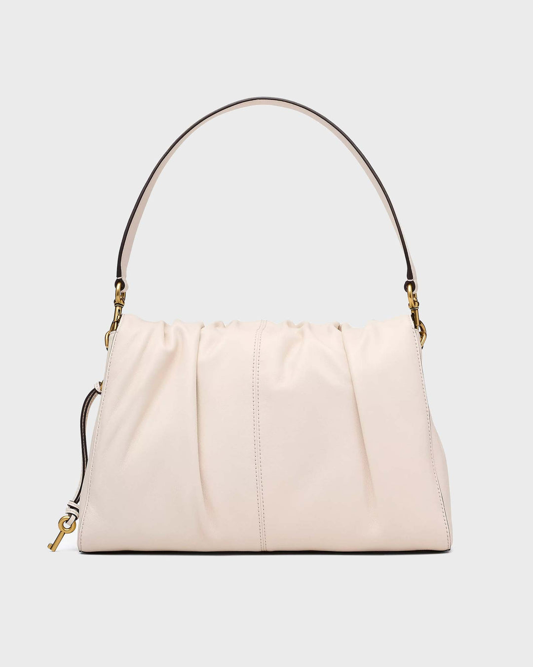 The Chinch Leather Messenger Ivory