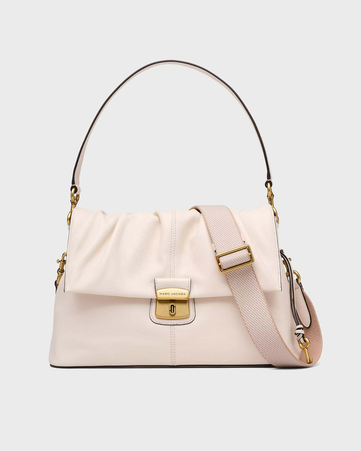 The Chinch Leather Messenger Ivory