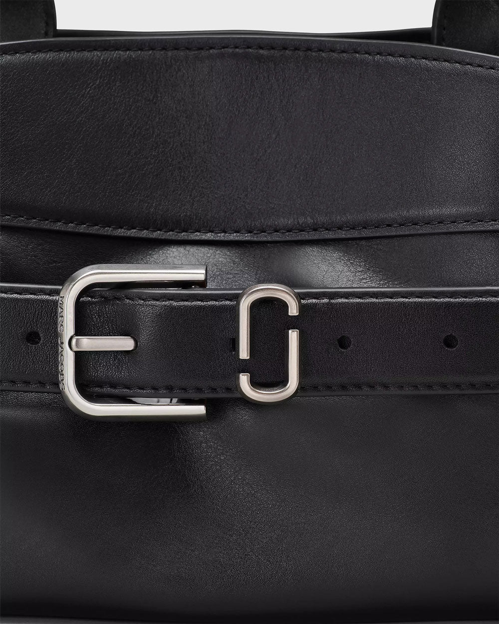 The Dakota Leather Small Satchel Black