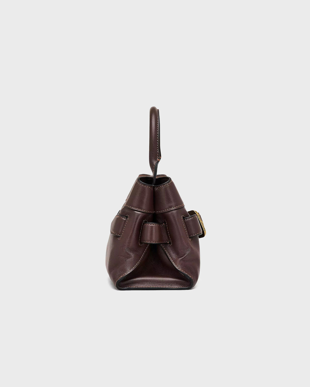 The Dakota Leather Small Satchel Ganache