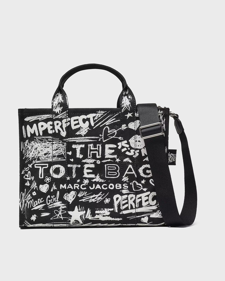 The Punk Scribble Canvas Medium Tote Bag