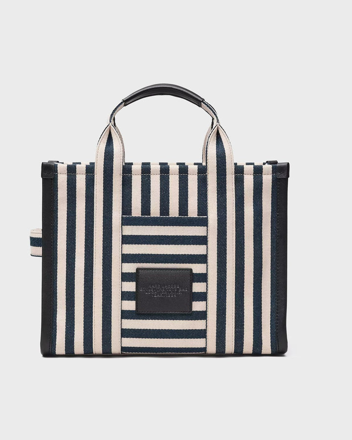 The Stripe Canvas Medium Tote Bag Blue Se