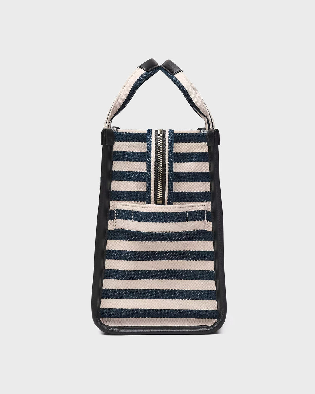 The Stripe Canvas Medium Tote Bag Blue Se