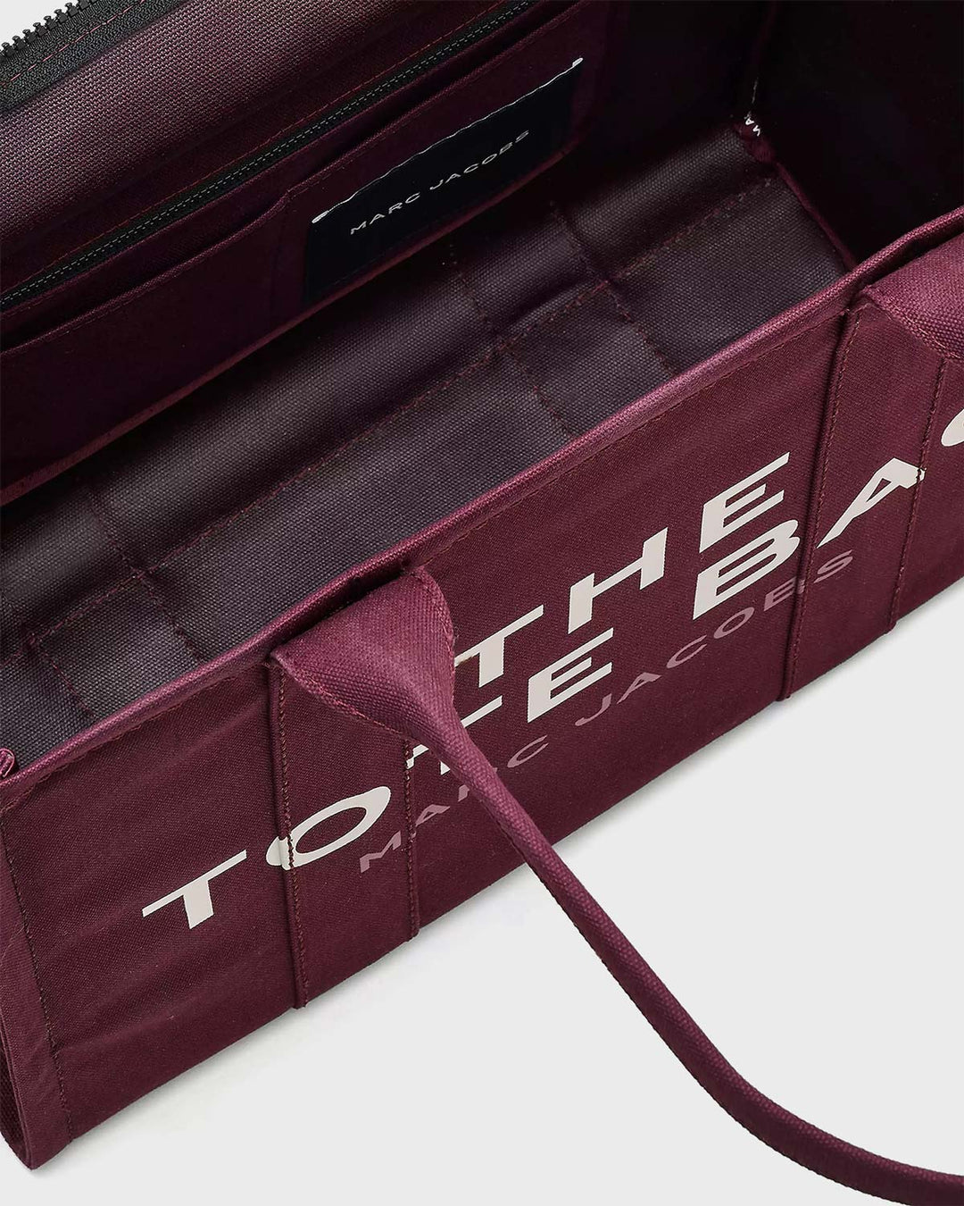 The Canvas Large Tote Dark Plum