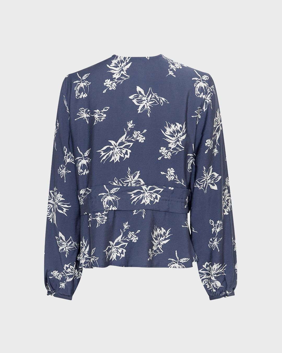 MSCHAndenaAmabella Shirt V Indigo Flower