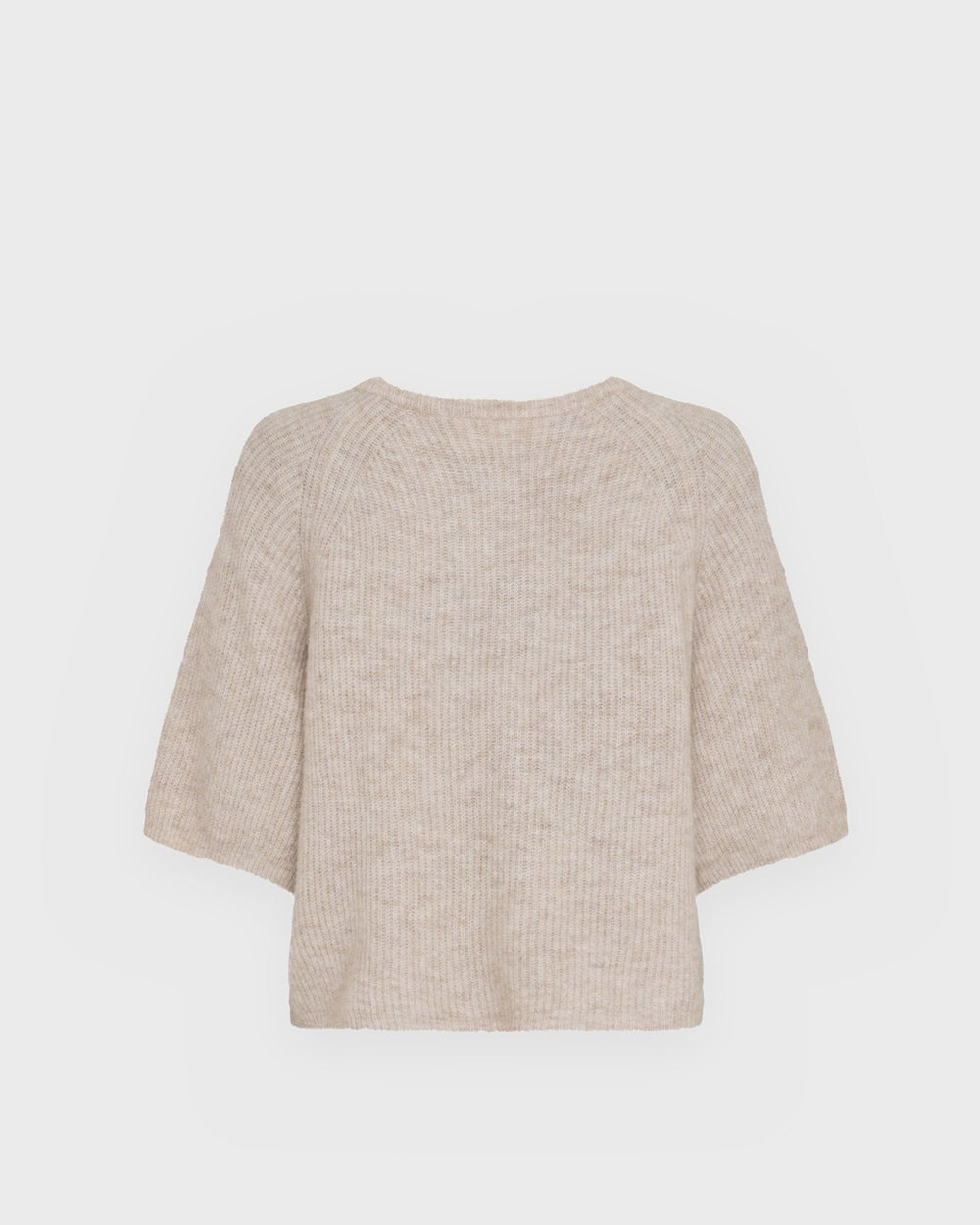 Moss Copenhagen Cardigan MSCHBondie Hope 2/4 Cardigan Oatmeal Melang – Bild 2